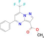 Methyl 5-phenyl-7-(trifluoromethyl)pyrazolo[1,5-a]pyrimidine-3-carboxylate