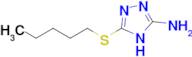 5-(pentylsulfanyl)-4H-1,2,4-triazol-3-amine