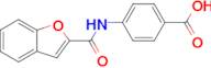 4-(Benzofuran-2-carboxamido)benzoic acid