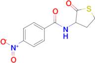 4-Nitro-N-(2-oxotetrahydrothiophen-3-yl)benzamide