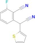 2-(Cyano(thiophen-2-yl)methyl)-6-fluorobenzonitrile