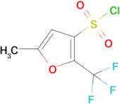 5-Methyl-2-(trifluoromethyl)furan-3-sulfonyl chloride