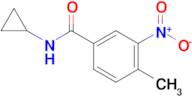 N-cyclopropyl-4-methyl-3-nitrobenzamide