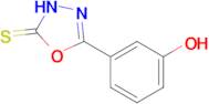 5-(3-hydroxyphenyl)-2,3-dihydro-1,3,4-oxadiazole-2-thione