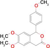 6,7-Dimethoxy-1-(4-methoxyphenyl)isochroman-3-one