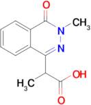 2-(3-Methyl-4-oxo-3,4-dihydrophthalazin-1-yl)propanoic acid