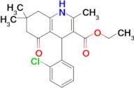 Ethyl 4-(2-chlorophenyl)-2,7,7-trimethyl-5-oxo-1,4,5,6,7,8-hexahydroquinoline-3-carboxylate