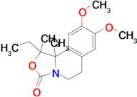 1-Ethyl-8,9-dimethoxy-1,10b-dimethyl-1,5,6,10b-tetrahydro-3H-oxazolo[4,3-a]isoquinolin-3-one