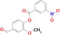 4-Formyl-2-methoxyphenyl 3-nitrobenzoate