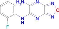 N5-(2-fluorophenyl)-[1,2,5]oxadiazolo[3,4-b]pyrazine-5,6-diamine