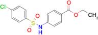 Ethyl 4-((4-chlorophenyl)sulfonamido)benzoate