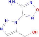 (1-(4-Amino-1,2,5-oxadiazol-3-yl)-1H-1,2,3-triazol-5-yl)methanol