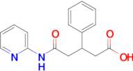 5-Oxo-3-phenyl-5-(pyridin-2-ylamino)pentanoic acid