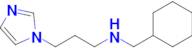 N-(cyclohexylmethyl)-3-(1H-imidazol-1-yl)propan-1-amine