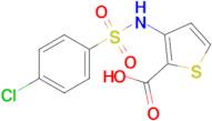 3-((4-Chlorophenyl)sulfonamido)thiophene-2-carboxylic acid