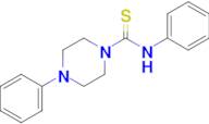 N,4-diphenylpiperazine-1-carbothioamide
