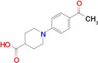 1-(4-Acetylphenyl)piperidine-4-carboxylic acid