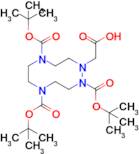 2-(2,5,8-Tris(tert-butoxycarbonyl)-1,2,5,8-tetrazecan-1-yl)acetic acid