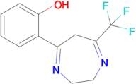 2-[7-(trifluoromethyl)-3,6-dihydro-2H-1,4-diazepin-5-yl]phenol