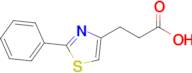 3-(2-Phenylthiazol-4-yl)propanoic acid