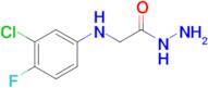 2-((3-Chloro-4-fluorophenyl)amino)acetohydrazide
