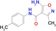 5-Amino-3-methyl-N-(p-tolyl)isoxazole-4-carboxamide