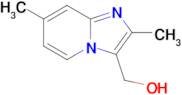 (2,7-Dimethylimidazo[1,2-a]pyridin-3-yl)methanol