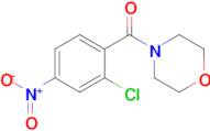 (2-Chloro-4-nitrophenyl)(morpholino)methanone