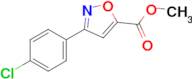 Methyl 3-(4-chlorophenyl)isoxazole-5-carboxylate