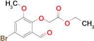 Ethyl 2-(4-bromo-2-formyl-6-methoxyphenoxy)acetate