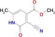 methyl 3-cyano-6-methyl-2-oxo-1,2-dihydropyridine-4-carboxylate