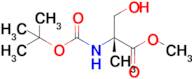 Methyl (R)-2-((tert-butoxycarbonyl)amino)-3-hydroxy-2-methylpropanoate
