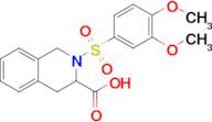 2-((3,4-Dimethoxyphenyl)sulfonyl)-1,2,3,4-tetrahydroisoquinoline-3-carboxylic acid