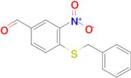 4-(Benzylthio)-3-nitrobenzaldehyde