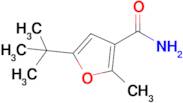 5-(Tert-butyl)-2-methylfuran-3-carboxamide