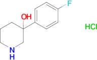 3-(4-Fluorophenyl)piperidin-3-ol hydrochloride