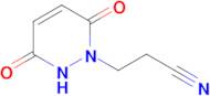 3-(3,6-Dioxo-3,6-dihydropyridazin-1(2H)-yl)propanenitrile