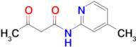 N-(4-methylpyridin-2-yl)-3-oxobutanamide