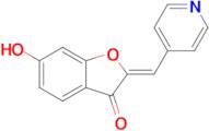 (Z)-6-hydroxy-2-(pyridin-4-ylmethylene)benzofuran-3(2H)-one