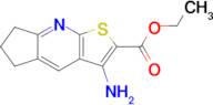 Ethyl 3-amino-6,7-dihydro-5H-cyclopenta[b]thieno[3,2-e]pyridine-2-carboxylate