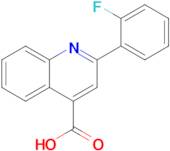 2-(2-Fluorophenyl)quinoline-4-carboxylic acid