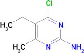 4-Chloro-5-ethyl-6-methylpyrimidin-2-amine