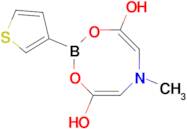 6-methyl-2-(thiophen-3-yl)-2,6-dihydro-1,3,6,2-dioxazaborocine-4,8-diol