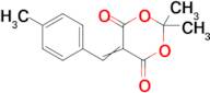 2,2-Dimethyl-5-(4-methylbenzylidene)-1,3-dioxane-4,6-dione
