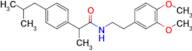 N-(3,4-dimethoxyphenethyl)-2-(4-isobutylphenyl)propanamide