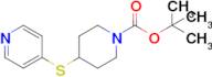 Tert-butyl 4-(pyridin-4-ylthio)piperidine-1-carboxylate