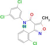 3-(2,6-Dichlorophenyl)-N-(3,5-dichlorophenyl)-5-methylisoxazole-4-carboxamide