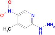 2-Hydrazinyl-4-methyl-5-nitropyridine