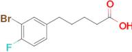 5-(3-Bromo-4-fluorophenyl)pentanoic acid