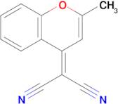 2-(2-Methyl-4H-chromen-4-ylidene)malononitrile